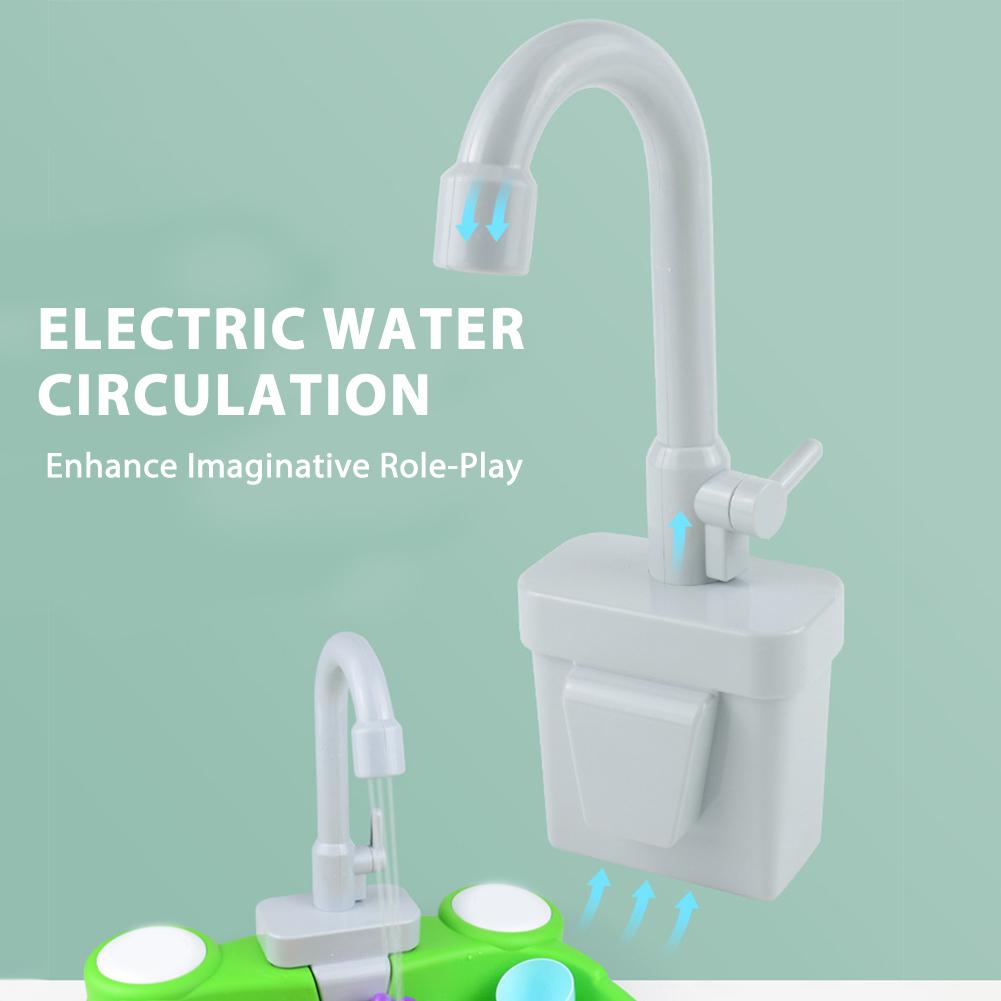 Pretend Play Kitchen Faucet Re - огляд і ціна Kids Outdoor Mud Kitchen Accessories